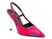 Vena Pump Pink/Red Floral Print view