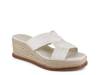 Daria Wedge Sandal Off White view