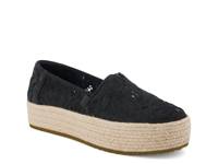 Valencia Espadrille Platform Slip-On - Women's Black view