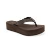 Quintana Wedge Sandal Chocolate Brown view