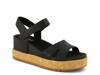Alana Wedge Sandal Black view