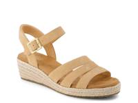 Julia Wedge Sandal Light Brown view