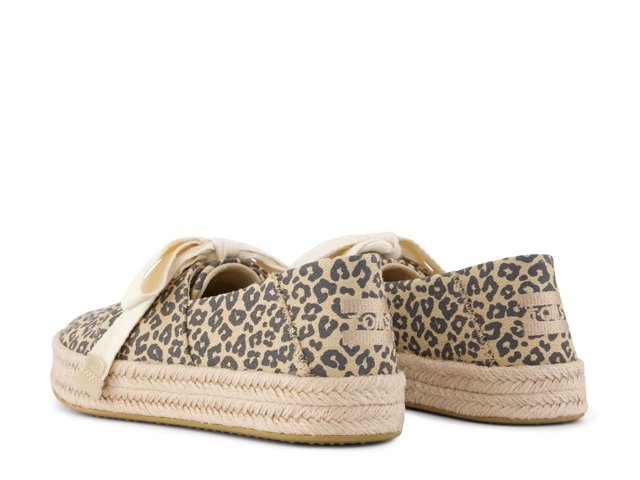 Carolina Lace Up Platform Espadrille Sneaker - Women's