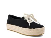 Valencia Espadrille Platform Sneaker - Women's Black view