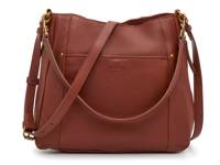 Austin Leather Shoulder Bag Brandy Brown view