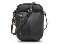 Cleveland Leather Crossbody Bag Black view