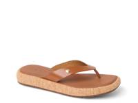 Sunset Low Maya Flip Flop Medium Brown view