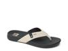 Cushion Spring Flip Flop Black view