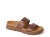 Horizon Luxe Platform Sandal Dark Brown view