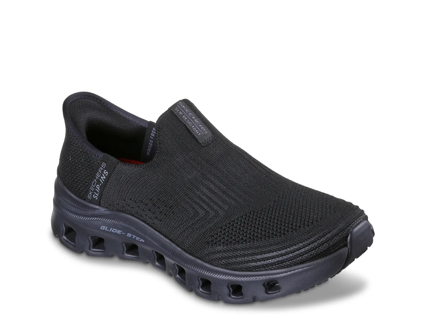 Skechers Hands Free Slipins Work SlipResistant GlideStep Pro Tadri Work | Women's | Black | Size 9 | Sneakers | Wedge