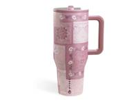 Traveler Bandanna 32-Oz. Water Bottle Light Pink view