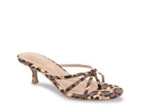 Atlas Sandal Beige Cheetah Print view
