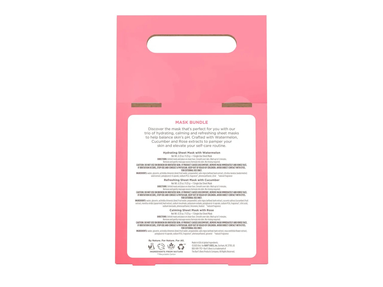 Face Sheet Mask Set - 3 Pack