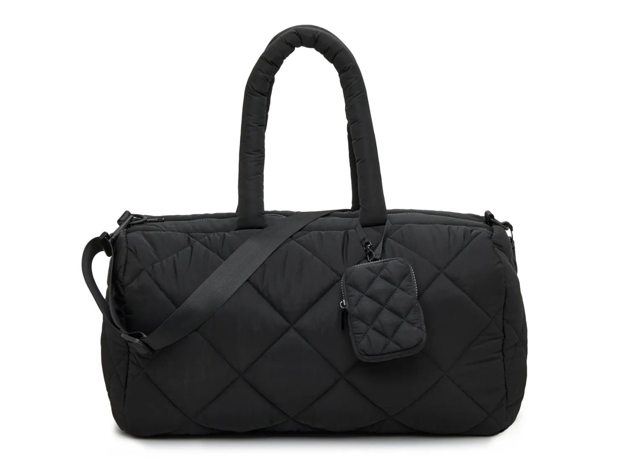 Diamond Quilted Duffle Bag