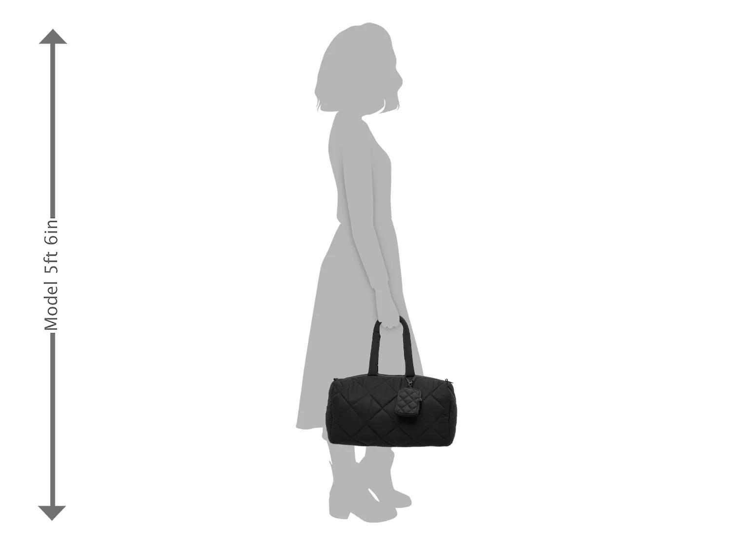 Diamond Quilted Duffle Bag