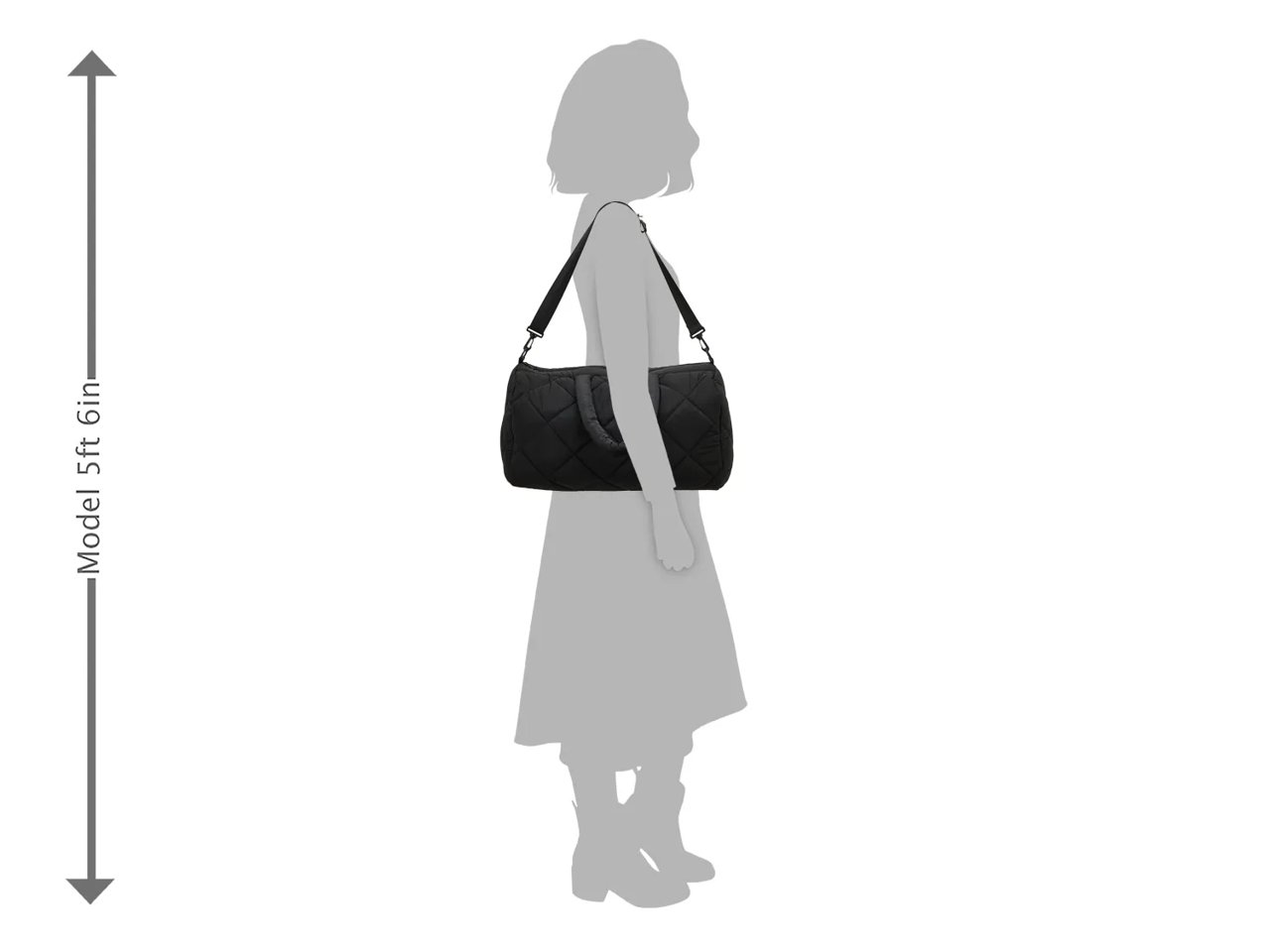 Diamond Quilted Duffle Bag