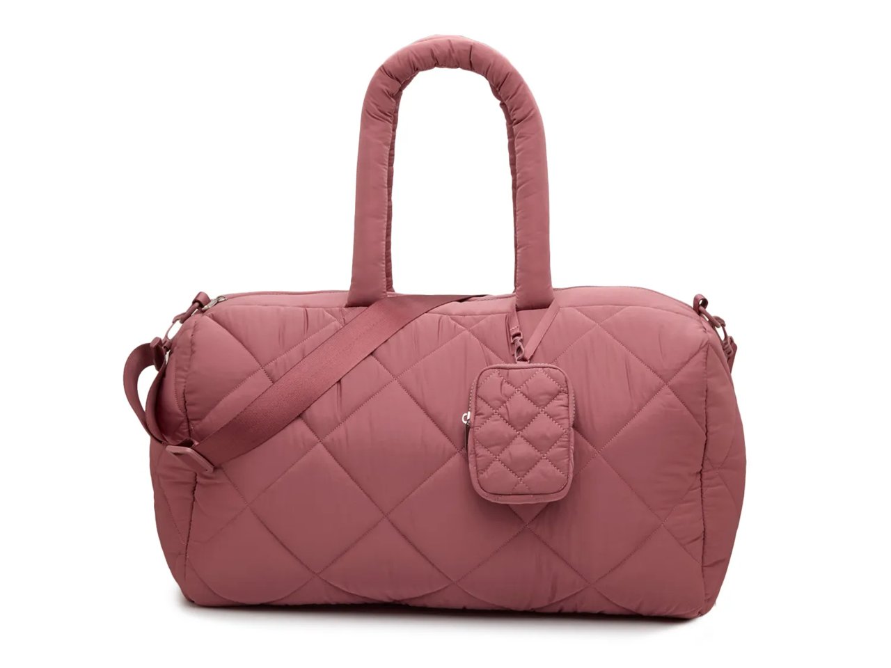 Diamond Quilted Duffle Bag