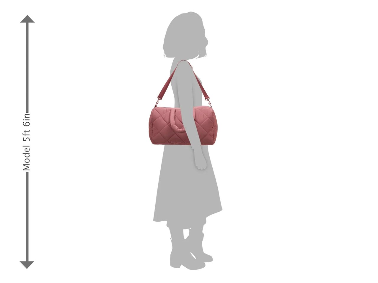 Diamond Quilted Duffle Bag
