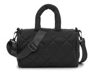 Diamond Quilted Tote Black view