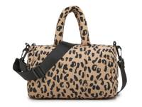Square Quilted Tote Leopard Print view