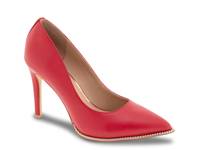 Harlia Pump Lipstick Red view
