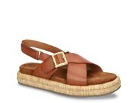 Jaylin Espadrille Platform Sandal Hazelnut view