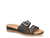 Bar Italy Wedge Sandal Black view