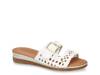 Bar Italy Wedge Sandal White view
