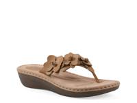 Cassilia Wedge Sandal Tan view