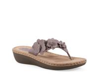 Cassilia Wedge Sandal Dusty Purple view