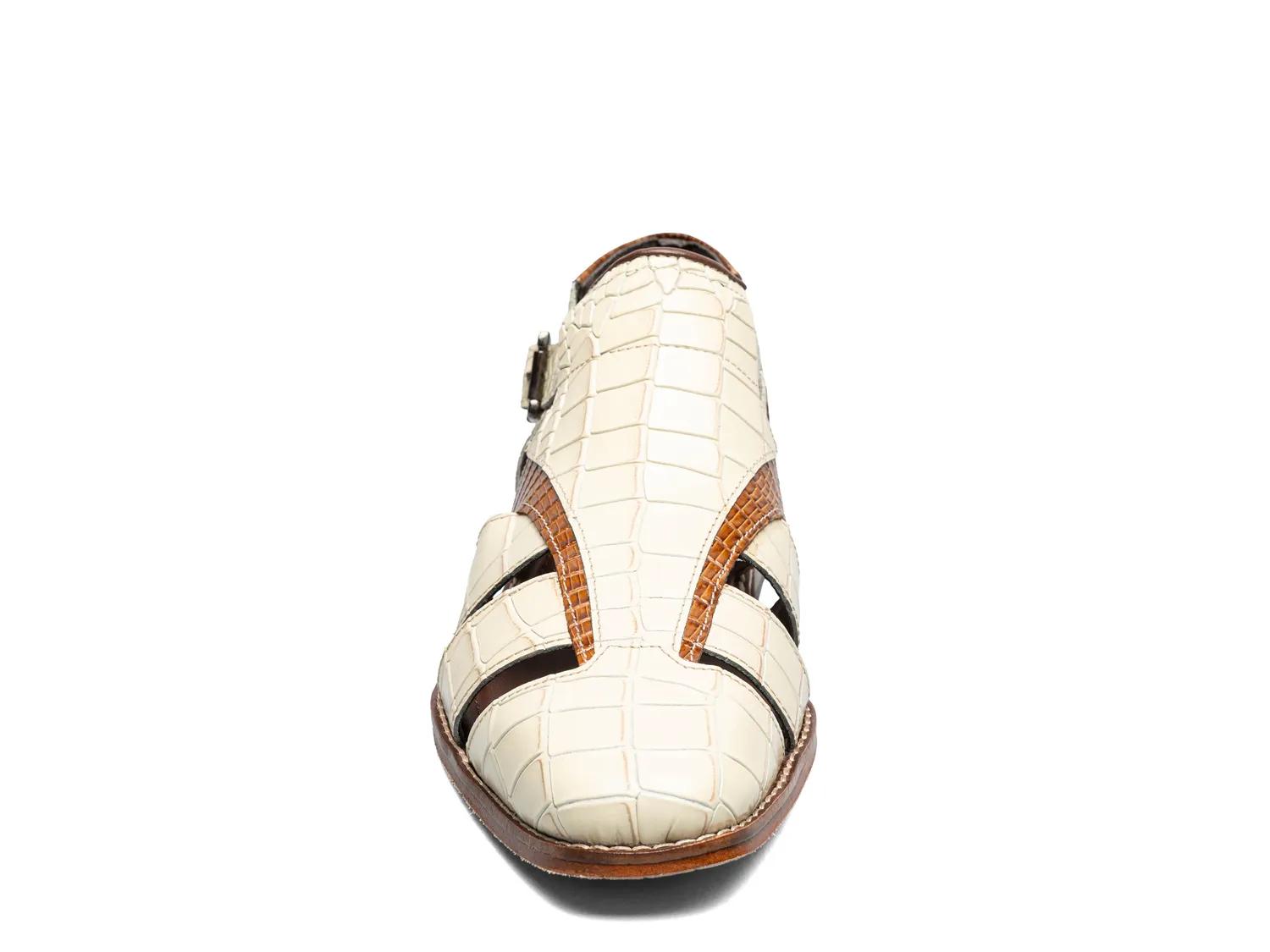 Stacy Adams Shoes Calandro City Sandal Ivory Multi Size 10.5 — photo 2