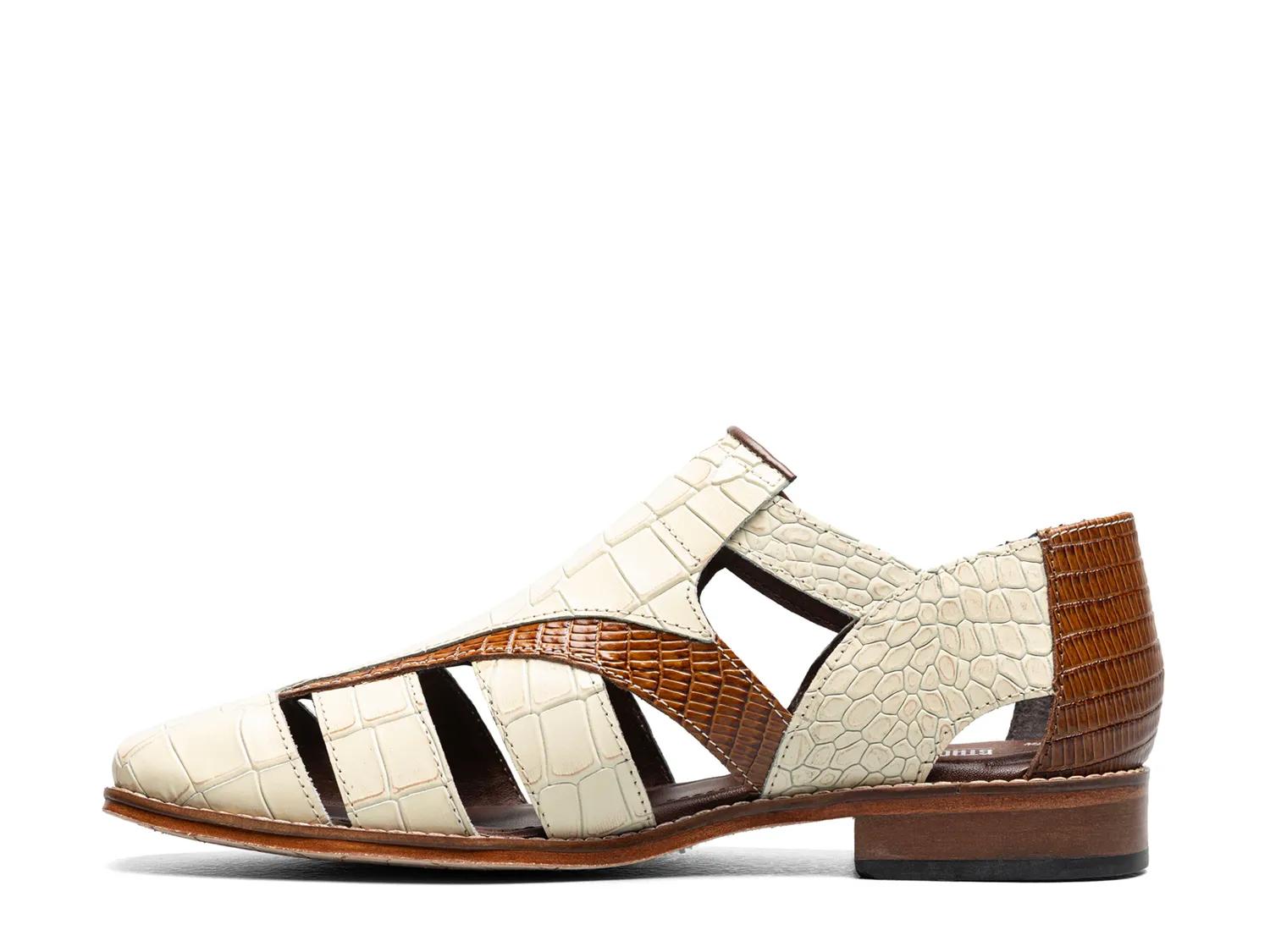 Stacy Adams Shoes Calandro City Sandal Ivory Multi Size 10.5 — photo 2