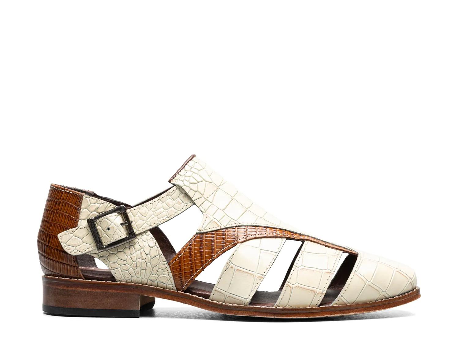 Stacy Adams Shoes Calandro City Sandal Ivory Multi Size 10.5 — photo 2