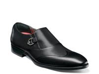 Lockwood Wingtip Monk Strap Slip-On Black view