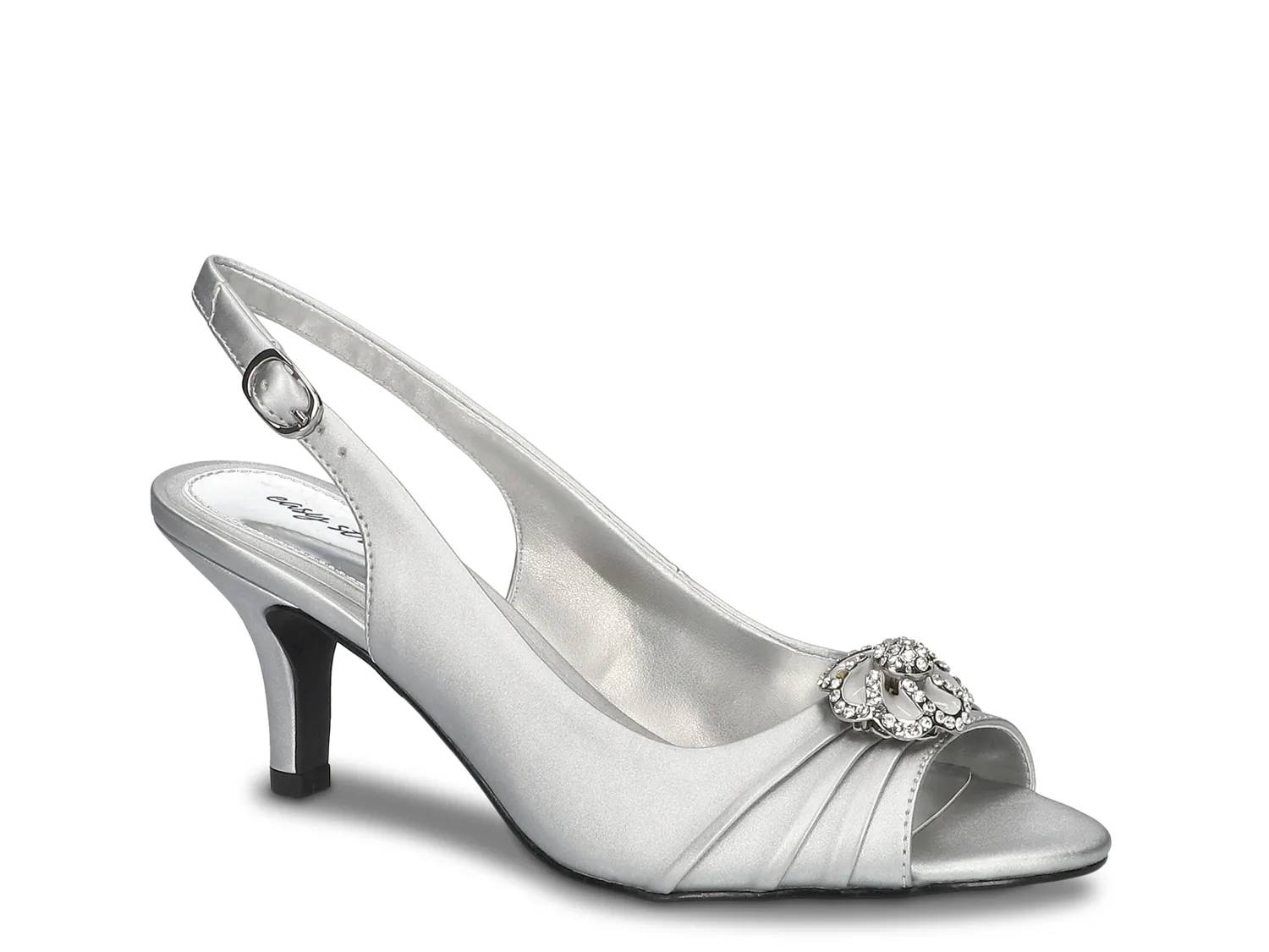 extra wide silver dress sandals Shop Women's Silver Extra Wide Dress Sandals