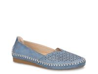 Amity Slip-On Flat Denim view