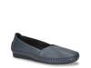 Amity Slip-On Flat Navy view