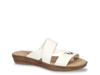 Gulf Thong Sandal White view