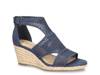 Tova Espadrille Wedge Sandal Navy view