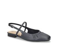 Blake Slingback Ballet Flat Navy view
