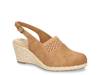 Aloha Espadrille Wedge Sandal Honey Brown view