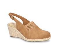 Aloha Espadrille Wedge Sandal Honey Brown view