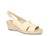 Resort Espadrille Wedge Sandal Natural view