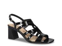 Divine Sandal Black Patent view
