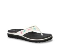 Wanderlust Flip Flop - Women's White/Multicolor Floral view