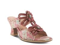 Alaina Garden Sandal Red view