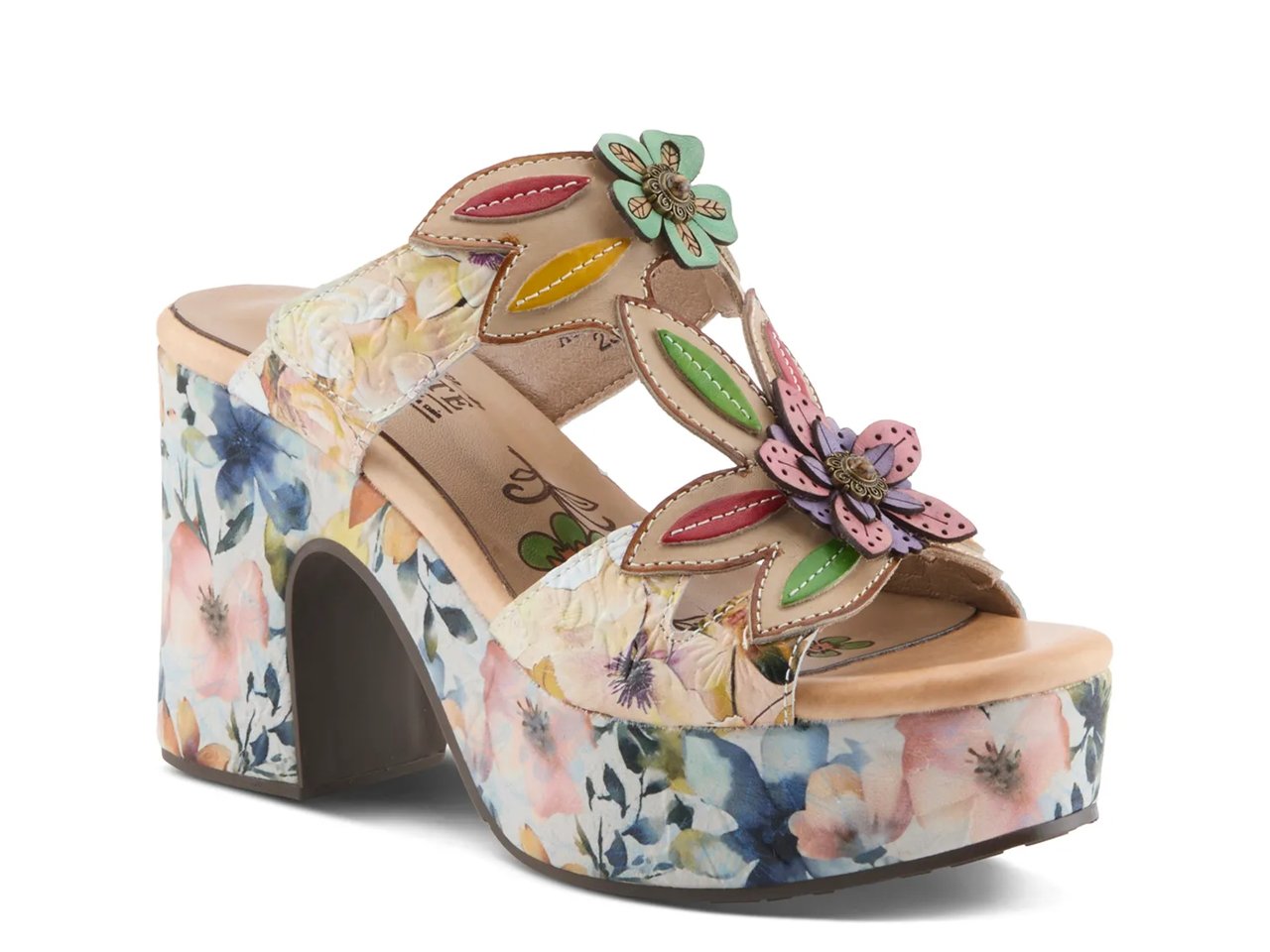 Ballof Fire Platform Sandal