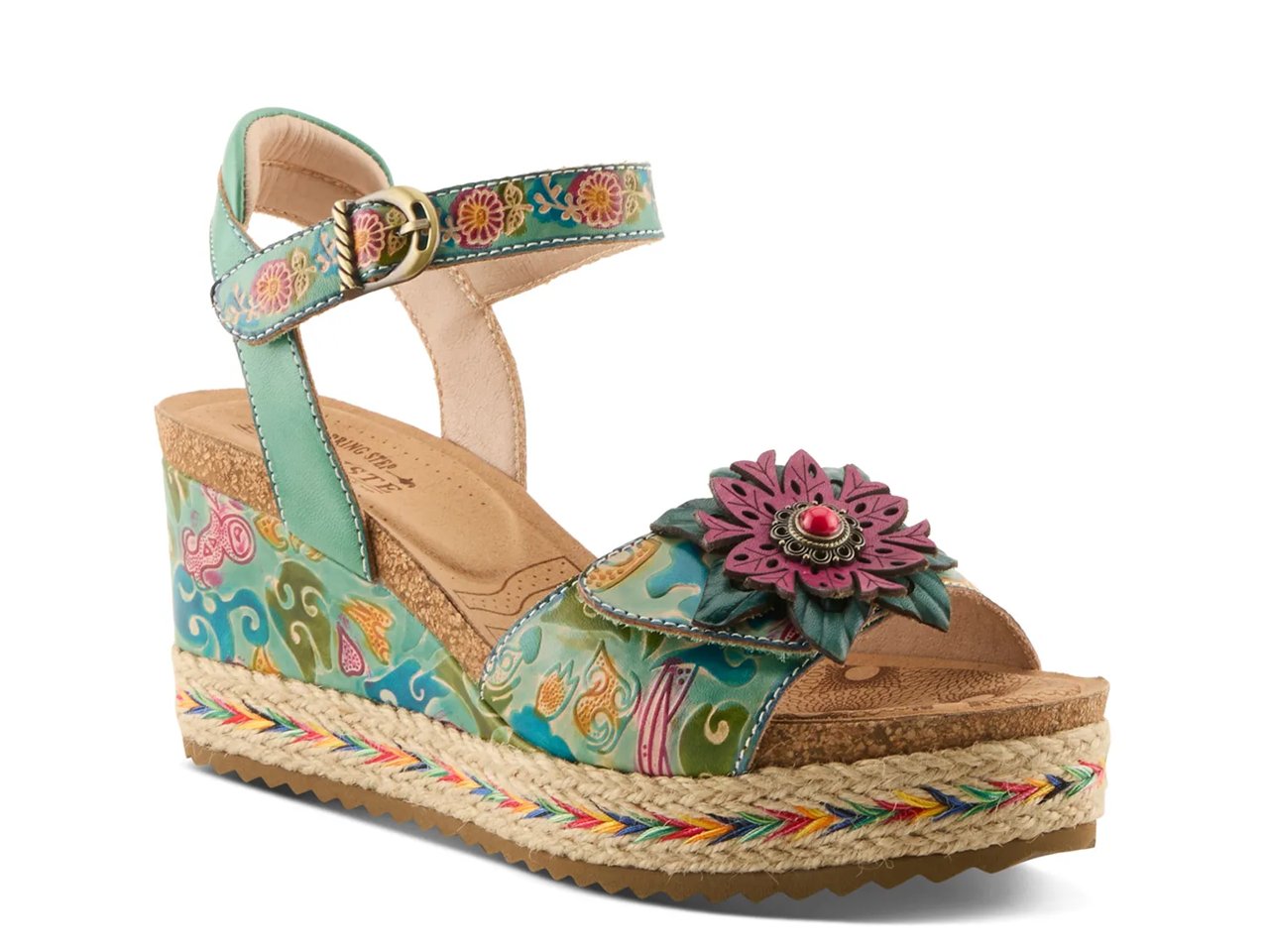 Boca Espadrille Wedge Sandal