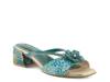 Europa Sandal Teal Multicolor view