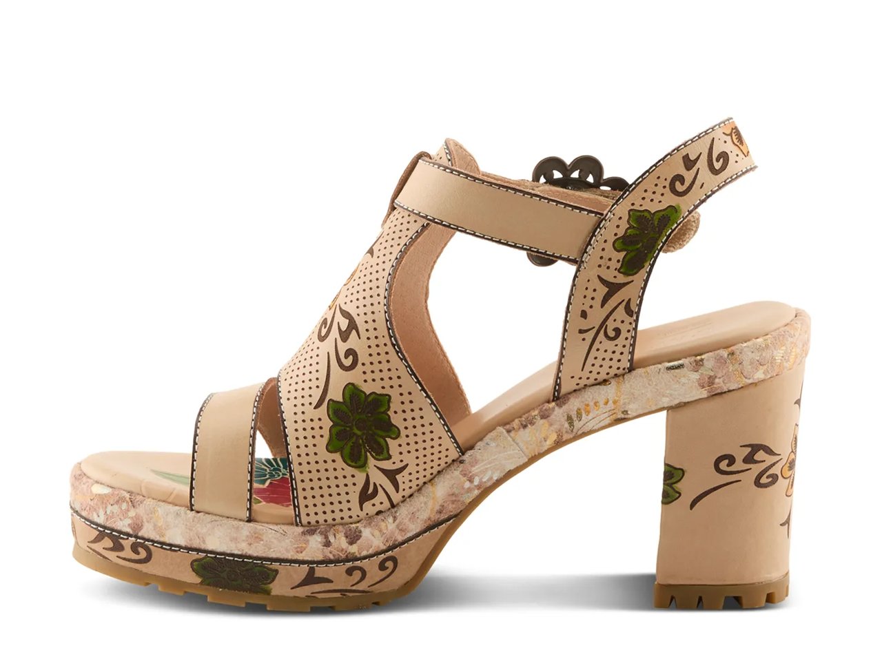 Jaw Drop Platform Sandal